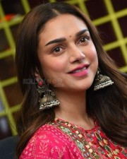 Aditi Rao Hydari at Maha Samudram Movie Interview Photos 17