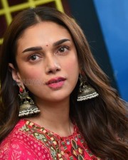 Aditi Rao Hydari at Maha Samudram Movie Interview Photos 20