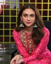 Aditi Rao Hydari at Maha Samudram Movie Interview Photos 23