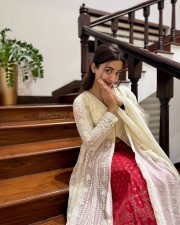 Beautiful Actress Rashmika Mandanna Diwali Pictures 01