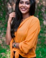 Beautiful Aishwarya Lekshmi in Orange Top Picture 01