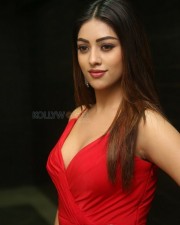 Beautiful And Sexy Anu Emmanuel Red Dress Photos