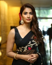 Beautiful Pooja Hegde at Acharya Movie Press Meet Photos 23