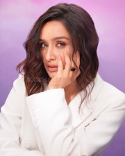 Beautiful Shraddha Kapoor in a White Blazer Pictures 01