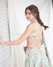 Breathtaking Ananya Panday in a Pastel Green Floral Lehenga Pictures 04