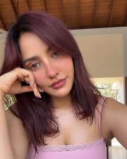 Cute Neha Sharma in a Pink Camisole Photos 02