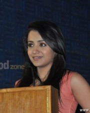 Cute Trisha At Samar Success Meet Pictures