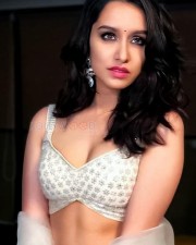 Divine Beauty Shraddha Kapoor in a White Lehenga Photos 01