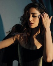 Gorgeous Ananya Panday in a Black Metallic Corset and Cut Out Pants Photos 04
