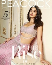 Janhvi Kapoor Peacock Magazine Cover Photo 01