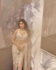 Jaw Dropping Janhvi Kapoor in a Transparent Floral See Pictures 03