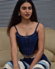 Malayalam Heroine Priya Prakash Varrier at BRO Interview Photos 05