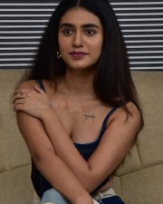 Malayalam Heroine Priya Prakash Varrier at BRO Interview Photos 09