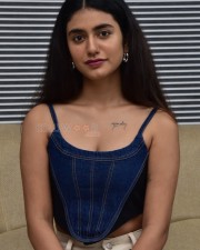 Malayalam Heroine Priya Prakash Varrier at BRO Interview Photos 11