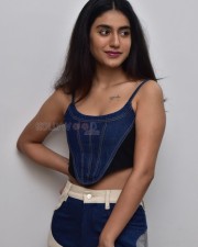 Malayalam Heroine Priya Prakash Varrier at BRO Interview Photos 28