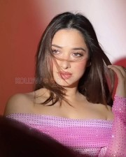 Milky Beauty Tamannaah Bhatia in a Pink Designer Outfit Pictures 02