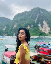 Priya Prakash Varrier in a Tiny Yellow Lingerie Photos 02