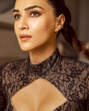 Radiant Kriti Sanon in a Black Cutout Gown Photos 03