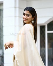 Rashmika Mandanna at Pushpa Movie Pre Release Interview Photos 45