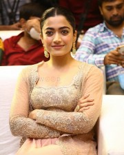 Rashmika Mandanna at Pushpa Movie Pre Release Interview Photos 77