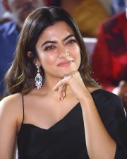 Rashmika Mandanna in a Stunning Black Saree Pictures 07