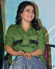 Samantha Akkineni At The Chi La Sow Press Meet Photos