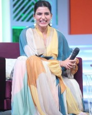 Samantha Akkineni At The Launch Of Her New Talk Show Sam Jam Photos