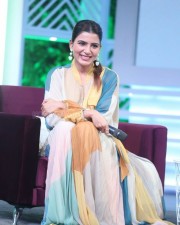 Samantha Akkineni At The Launch Of Her New Talk Show Sam Jam Photos