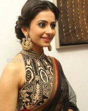 Sexy Actress Rakul Preet Singh Saree Photos