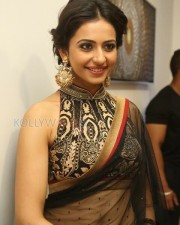 Sexy Actress Rakul Preet Singh Saree Photos