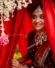 South Indian Actress Keerthy Suresh Wedding Pictures 03