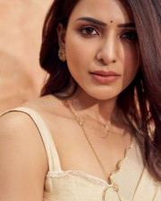 Stylish Samantha in Cotton Saree Photoshoot Stills 01