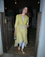 Tamanna Bhatia Spotted At Hakim Alim Salon In Nandra Photos