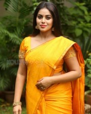 Tamil Actress Poorna Saree Photos