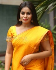 Tamil Actress Poorna Saree Photos