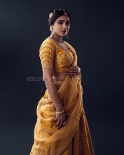 Tamil Actress Sai Dhansikha Traditional Photoshoot Stills 01