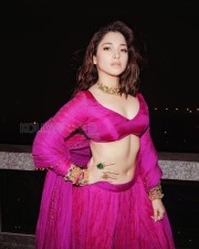 Tantalizing Tamannaah Bhatia in a Pink Lehenga Choli Photos 01