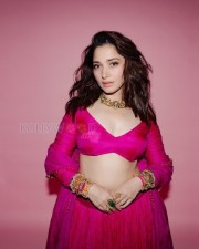 Tantalizing Tamannaah Bhatia in a Pink Lehenga Choli Photos 03