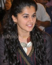 Tapsee At Sahasam Movie Success Meet Pictures