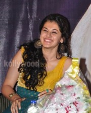 Tapsee At Sahasam Special Show Pictures