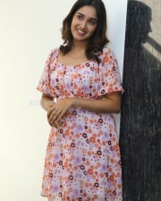 Telugu Actress Anikha Surendran at Butta Bomma Movie Success Meet Pictures 13