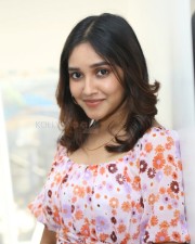 Telugu Actress Anikha Surendran at Butta Bomma Movie Success Meet Pictures 16