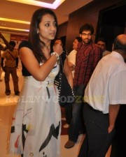 Trisha At Jaggubhai Premiere Show