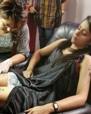 Trisha Krishnan Tattoo Photos