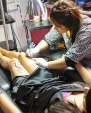 Trisha Krishnan Tattoo Photos