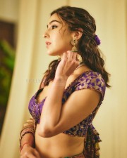 Vintage Beauty Sara Ali Khan in a Stunning Lehenga Choli Photos 03