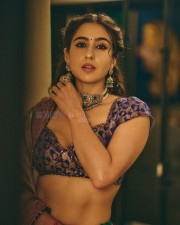 Vintage Beauty Sara Ali Khan in a Stunning Lehenga Choli Photos 08