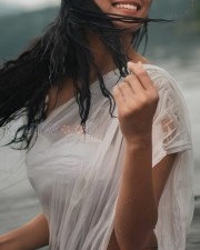 Wet and Wild Malavika Mohanan Hot Photos 07