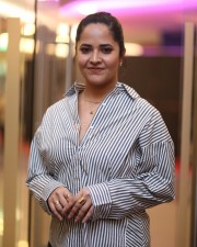 Actress Anasuya Bharadwaj at Peddha Kapu 1 Trailer Launch Stills 07