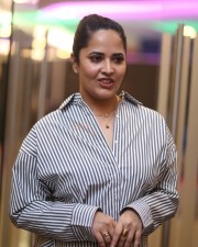 Actress Anasuya Bharadwaj at Peddha Kapu 1 Trailer Launch Stills 10